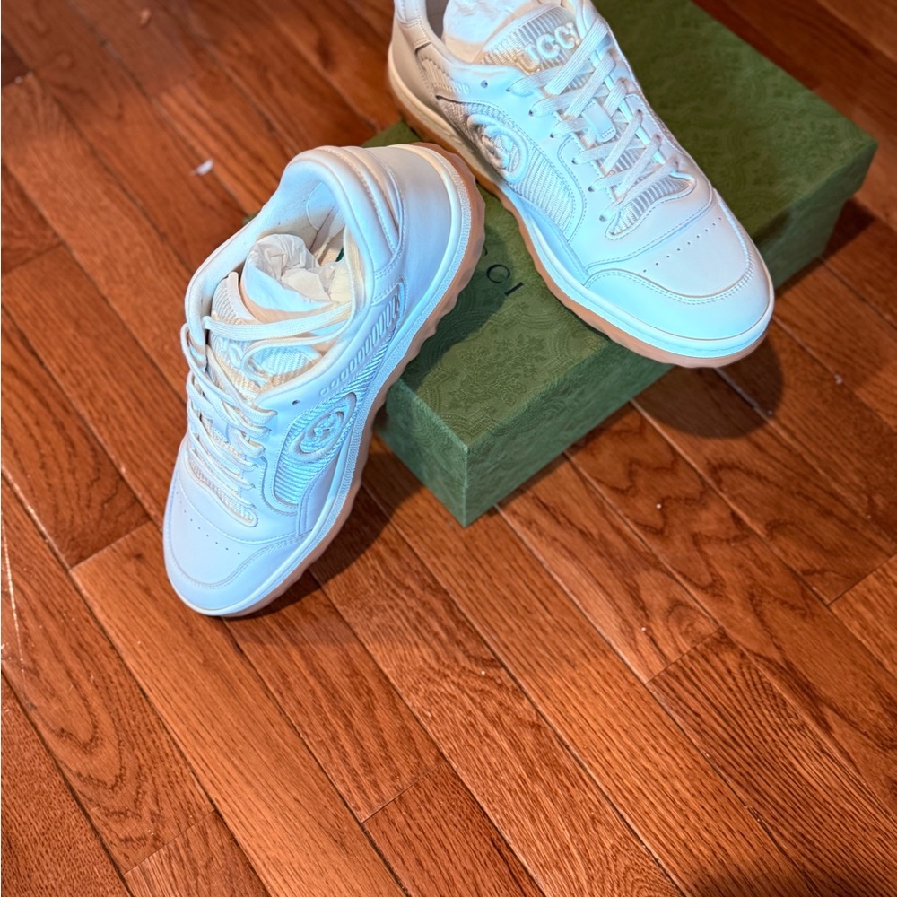 Gucci Brand New MAC 80 Off White Sneaker Offer 25% off